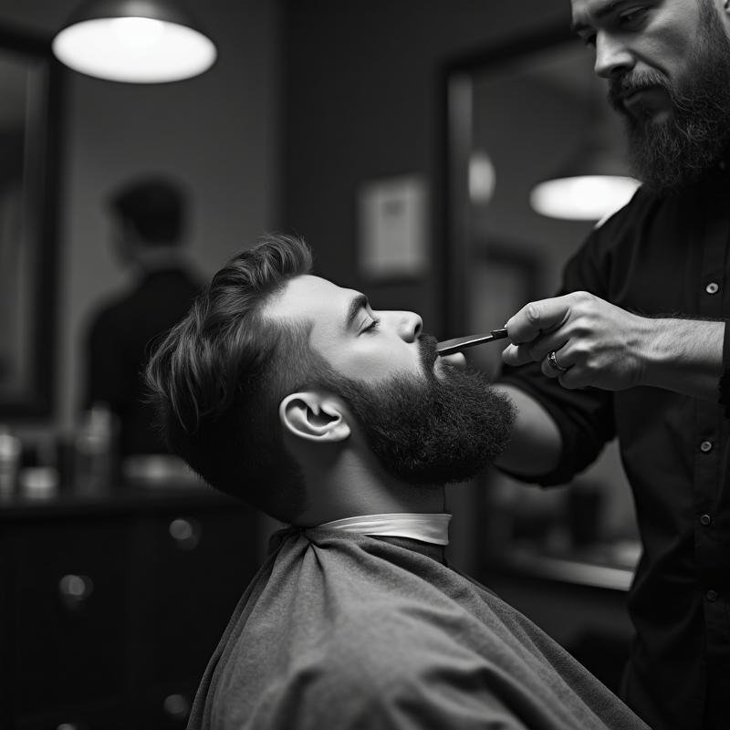 Serviço de barba premium